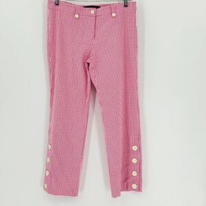 Avenue Montaigne capris Y2K size 3, pink check. So cute and great for summer.‎